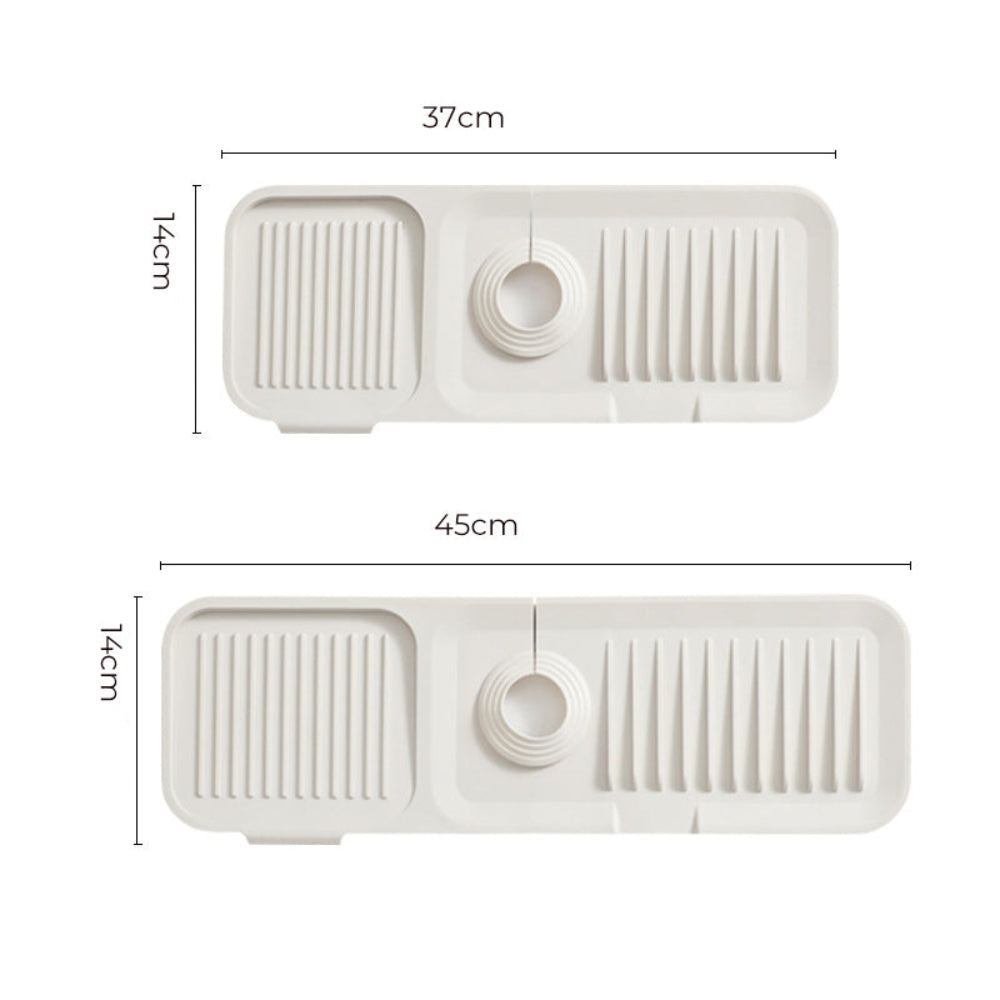 Flexibler Wasserabsorbierer für Küchen- und Badbereiche