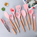 12-teiliges Premium Küchenhelfer-Set aus Edelstahl und Silikon