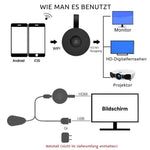 Kabelloser 1080p Bildschirmadapter – Inhalte sofort auf dem großen Bildschirm zeigen