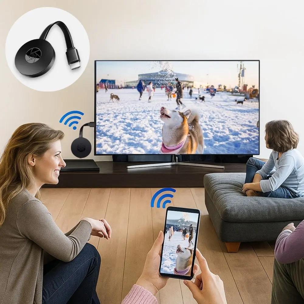 Kabelloser 1080p Bildschirmadapter – Inhalte sofort auf dem großen Bildschirm zeigen