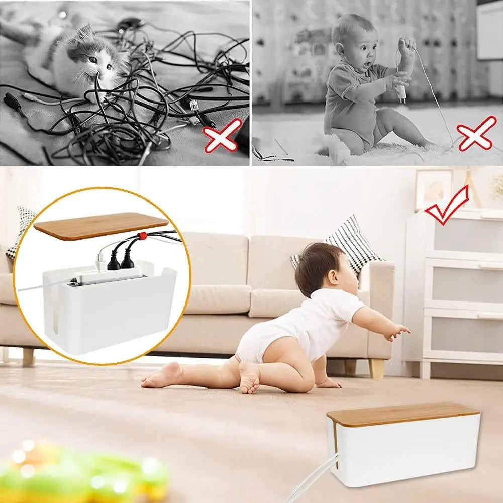 Cable Master – Elegant Cable Organizer for Order and Safety