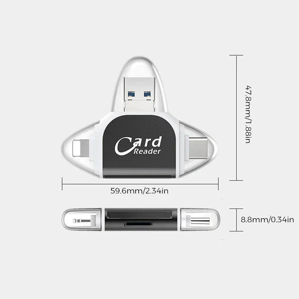 Datenübertragung leicht gemacht | Multi-Port Kartenleser