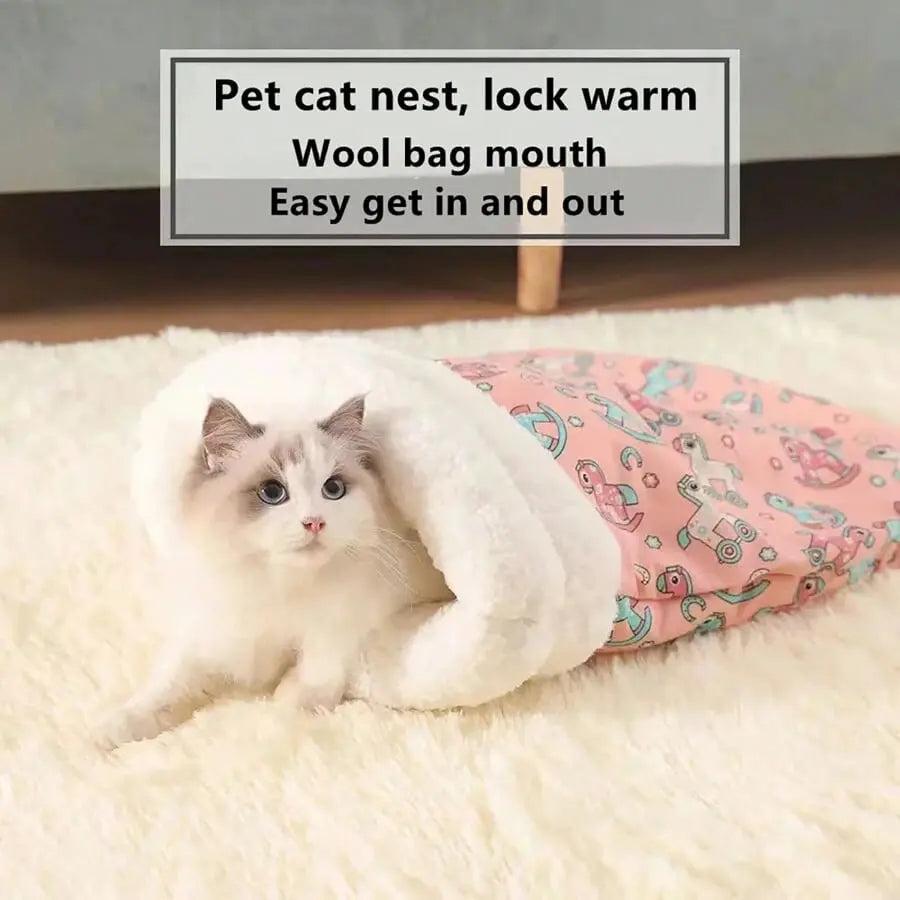 Katzenbett — Gemütliche Wärme und sichere Geborgenheit