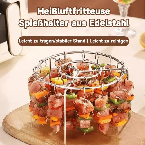 Grillständer für Heißluftfritteusen – gleichmäßiges Grillvergnügen