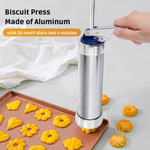 Kekspress | Aluminium-Teigformer für kreative Kekse