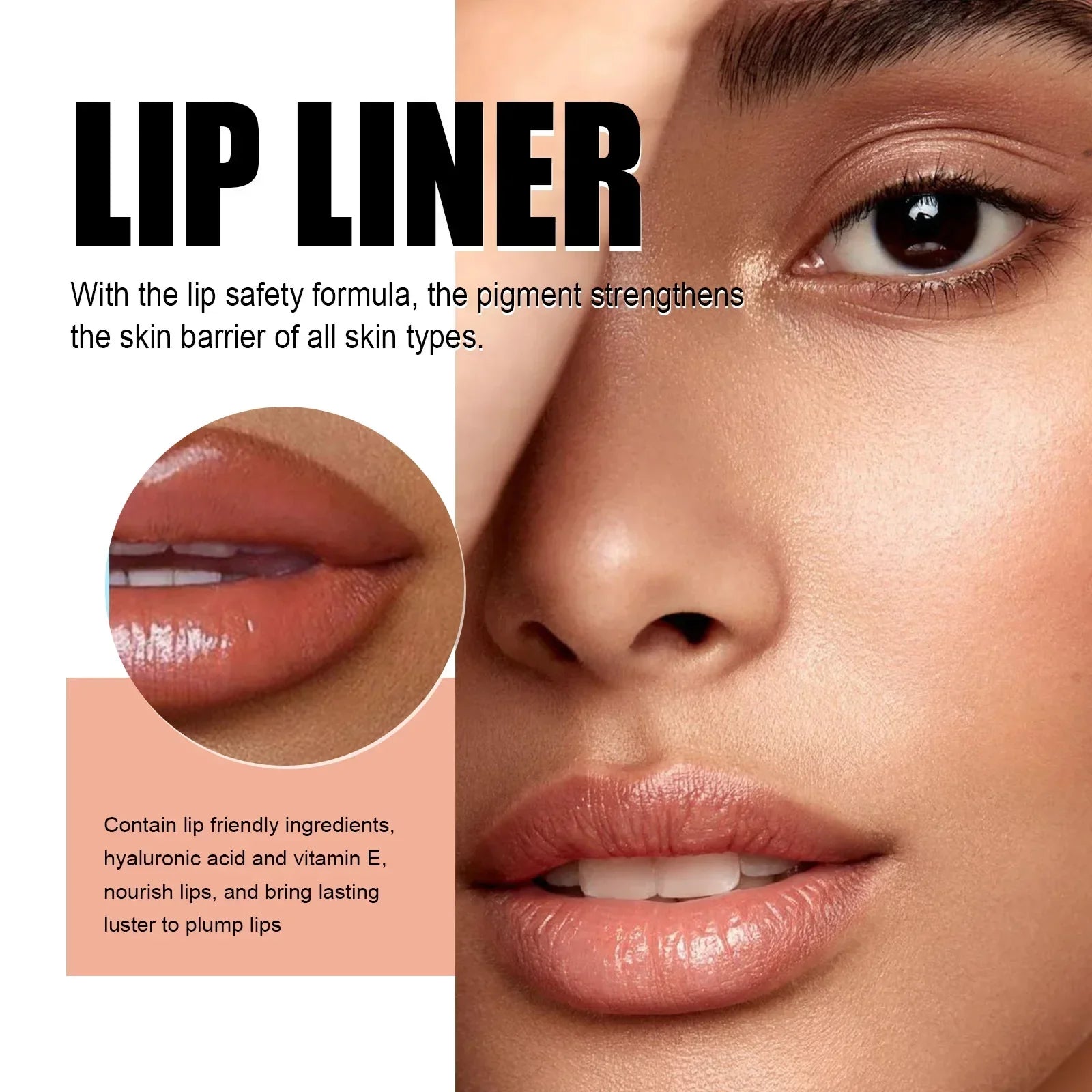 Luscious Lippenkontur Stift für den ganzen Tag