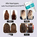 Glanzvolle Glättungscreme für geschmeidiges Haar