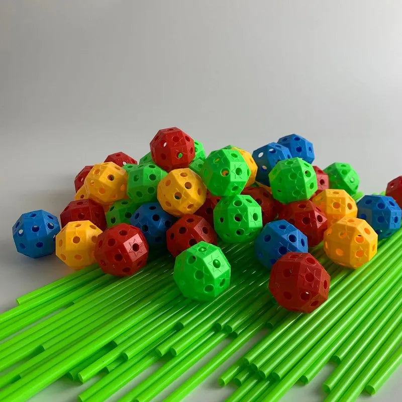 Kreatives Spielset zum Bau von Kinderburgen