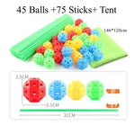 Kreatives Spielset zum Bau von Kinderburgen