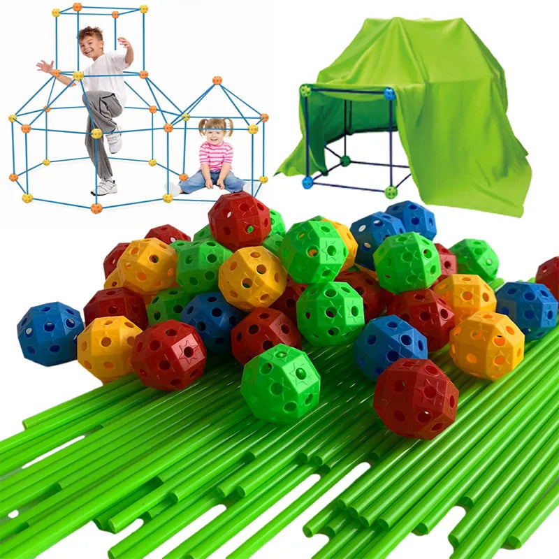 Kreatives Spielset zum Bau von Kinderburgen