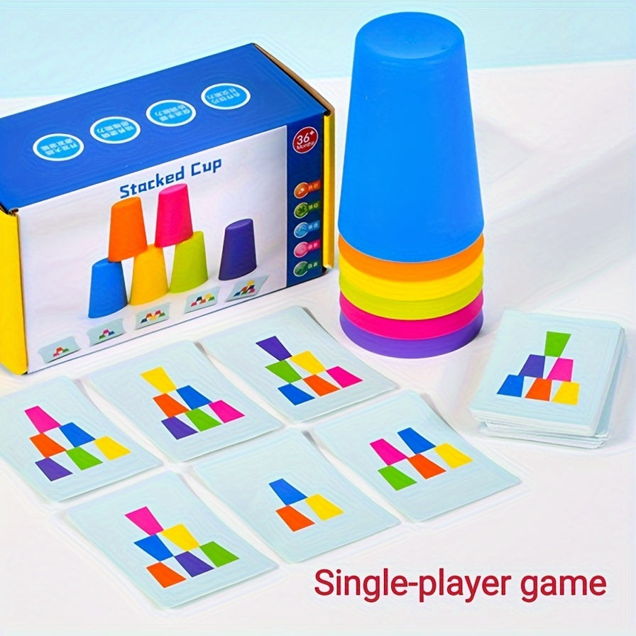 KidzCognitive - Stacking Cup Puzzle for Cognitive Development