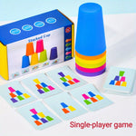 KidzCognitive - Stacking Cup Puzzle for Cognitive Development