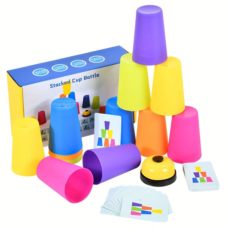 KidzCognitive - Stacking Cup Puzzle for Cognitive Development