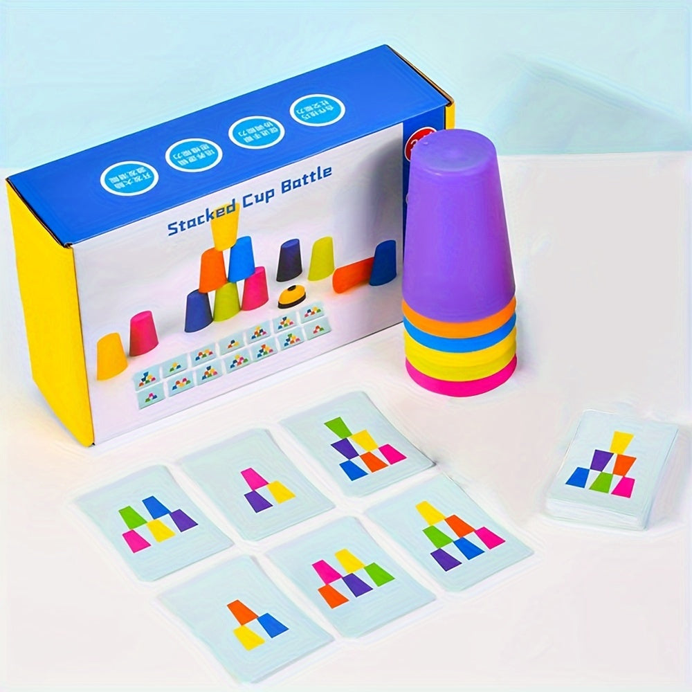 KidzCognitive - Stacking Cup Puzzle for Cognitive Development