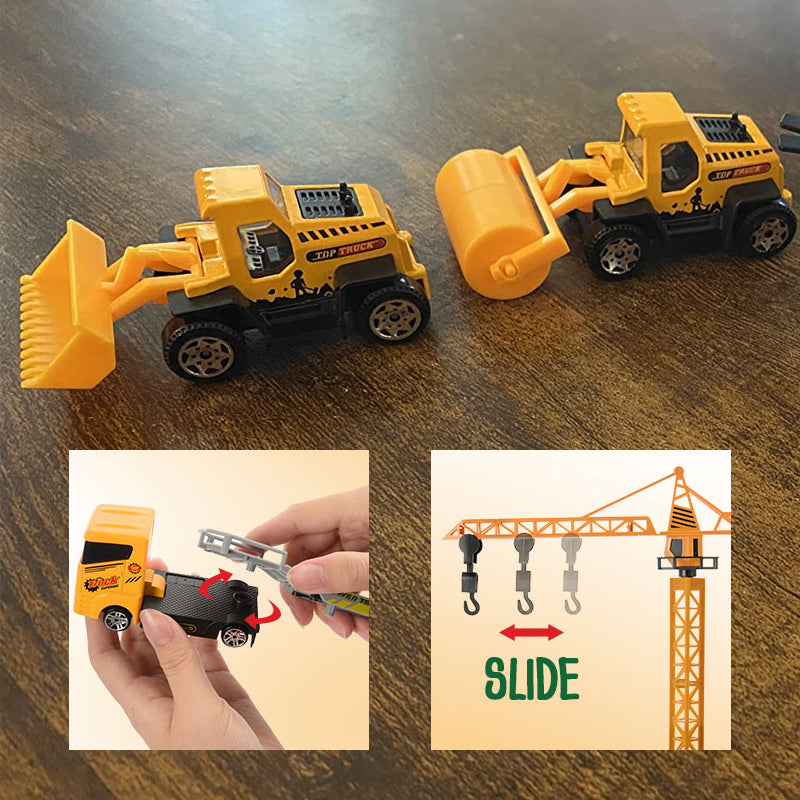 KidzConstruct - Advent Calendar with Construction Vehicles for Creative Minds