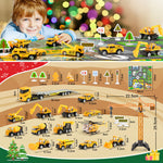 KidzConstruct - Advent Calendar with Construction Vehicles for Creative Minds
