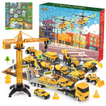 KidzConstruct - Advent Calendar with Construction Vehicles for Creative Minds