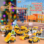 KidzConstruct - Advent Calendar with Construction Vehicles for Creative Minds
