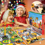 KidzConstruct - Advent Calendar with Construction Vehicles for Creative Minds