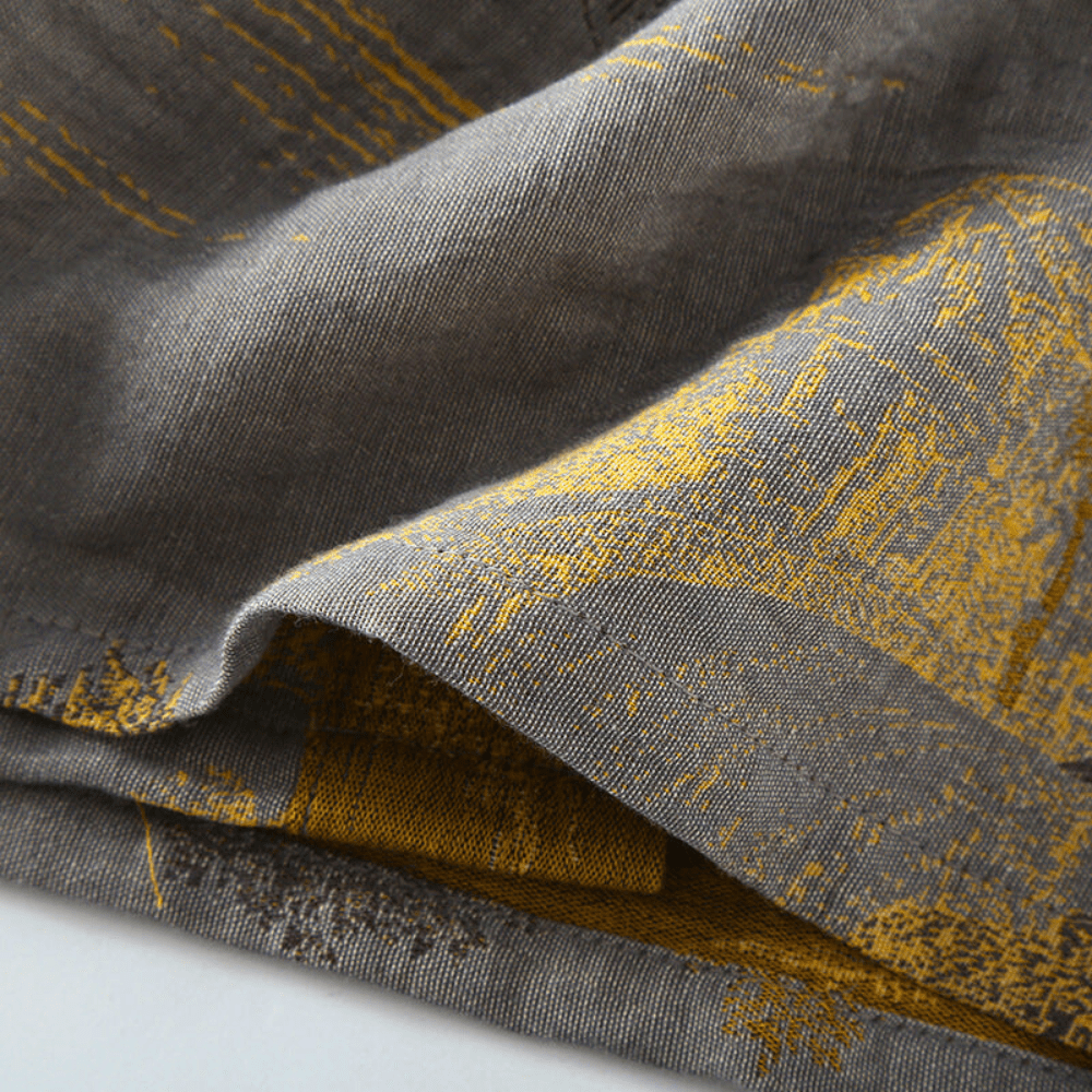 Leichter Kimono-Bademantel | Unisex Retro Stil | Atmungsaktiv & Bequem | Wellness Genuss