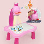 Creative Kids Projector - LED Drawing Table with Music for Children