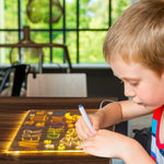 Kreative LED Zeichenlampe für Kinder – Farbenfrohes Zeichenerlebnis