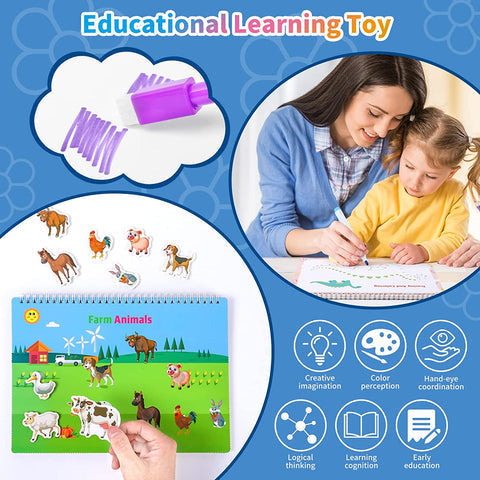 Learning Book for Kindergarten - Fun and Education Combined