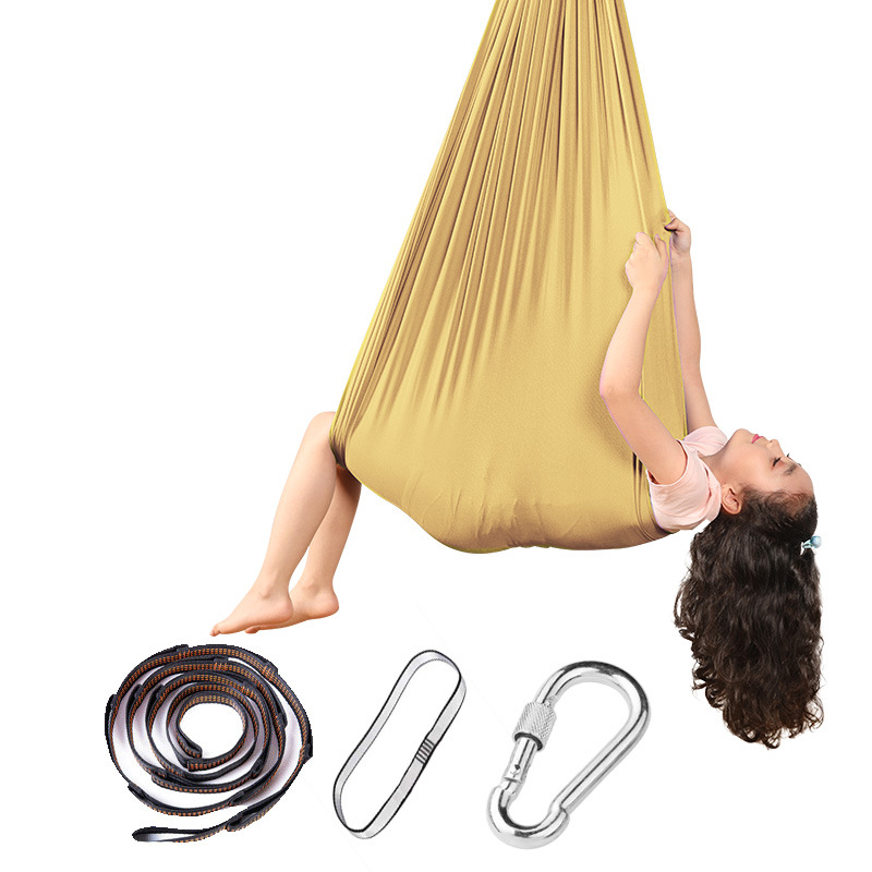 Schaukel für Kinder | Elastisches Komfortmaterial | Sensorische Unterstützung für Kinder | RuheNest