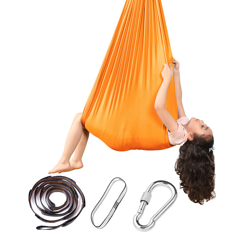 Schaukel für Kinder | Elastisches Komfortmaterial | Sensorische Unterstützung für Kinder | RuheNest