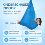 Schaukel für Kinder | Elastisches Komfortmaterial | Sensorische Unterstützung für Kinder | RuheNest
