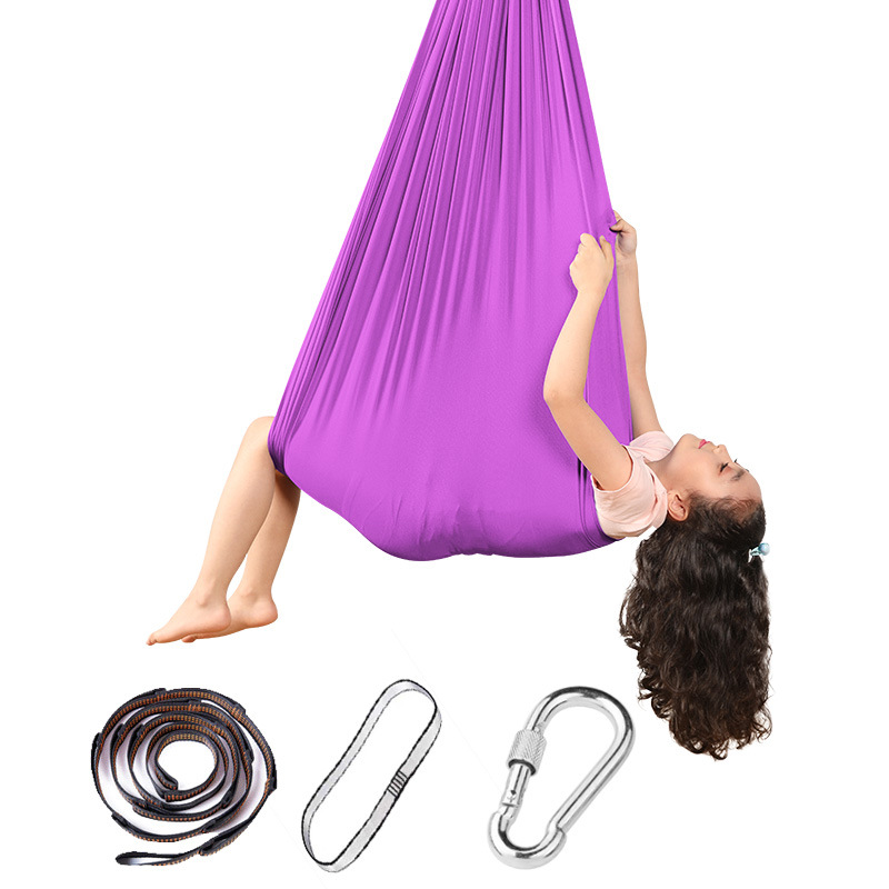 Schaukel für Kinder | Elastisches Komfortmaterial | Sensorische Unterstützung für Kinder | RuheNest