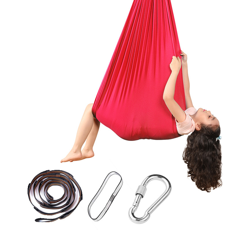 Schaukel für Kinder | Elastisches Komfortmaterial | Sensorische Unterstützung für Kinder | RuheNest