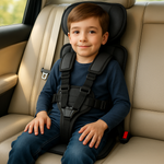 Tragbarer Autositz für Kinder mit Sicherheitsgurt