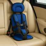 Tragbare Kindersicherheitslösung für Auto mit Gurt