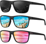 LumiShade – Stylish Sunglasses with UV Protection and Polarized Lenses (2 + 1 FREE)