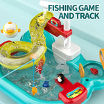 Spielküche mit Angelset – Interaktives Wasserspielzeug für Kinder
