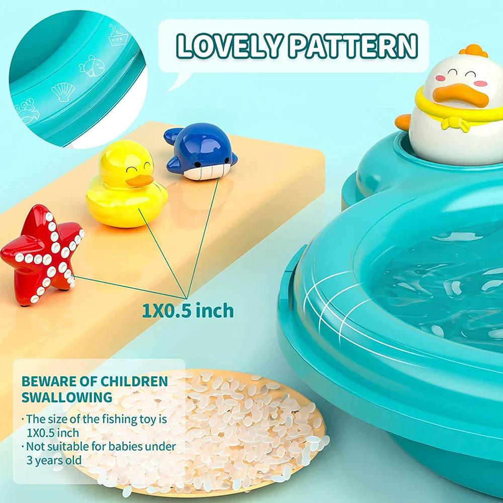 Spielküche mit Angelset – Interaktives Wasserspielzeug für Kinder