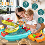 Spielküche mit Angelset – Interaktives Wasserspielzeug für Kinder