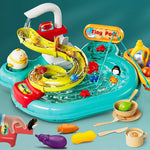 Spielküche mit Angelset – Interaktives Wasserspielzeug für Kinder