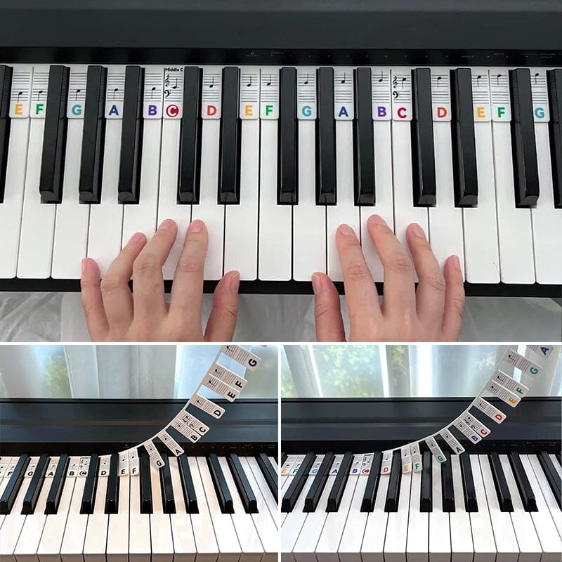 PianoMate – Flexible Learning Labels for Piano Keyboards