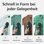 Handdampfbügeleisen | Tragbares Gerät für faltenfreie Kleidung