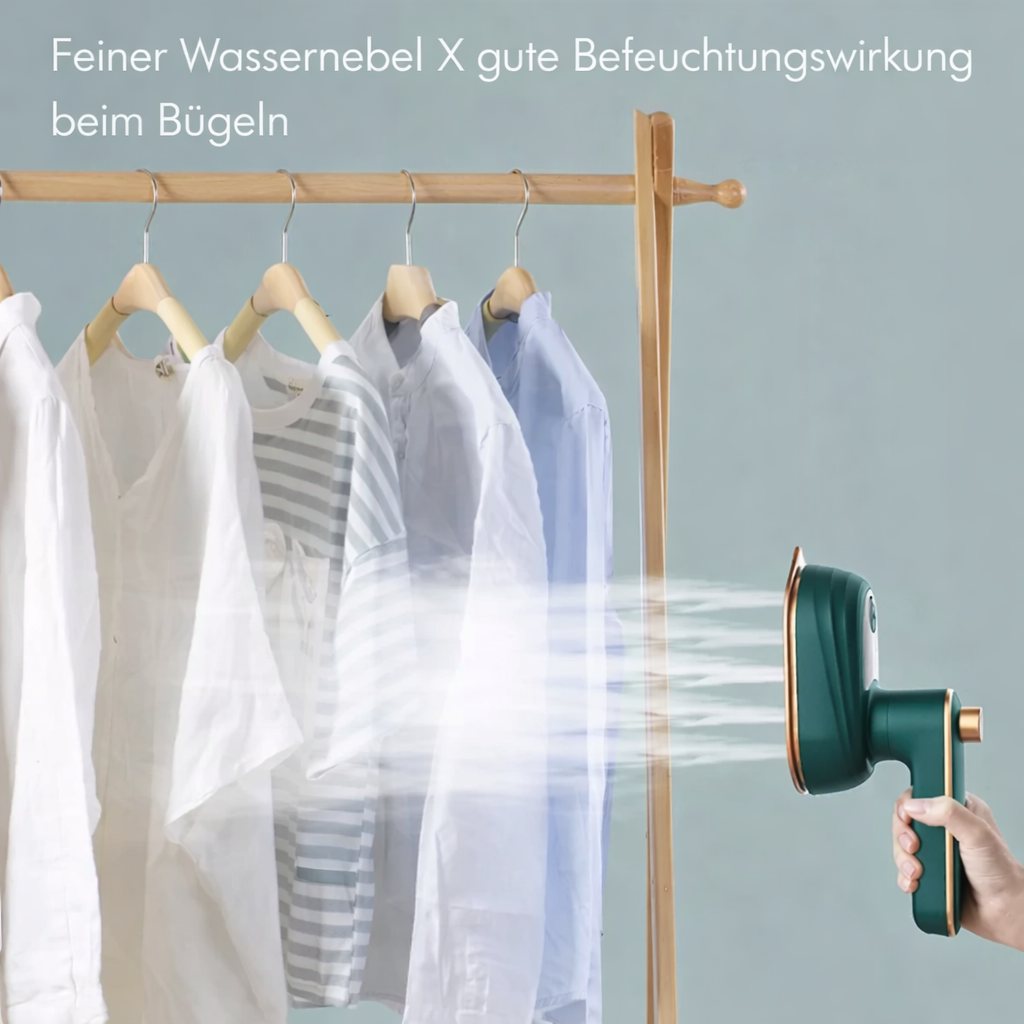 Handdampfbügeleisen | Tragbares Gerät für faltenfreie Kleidung