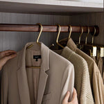 Stylish Metal Clothes Hangers for Elegant Storage (5 pieces)