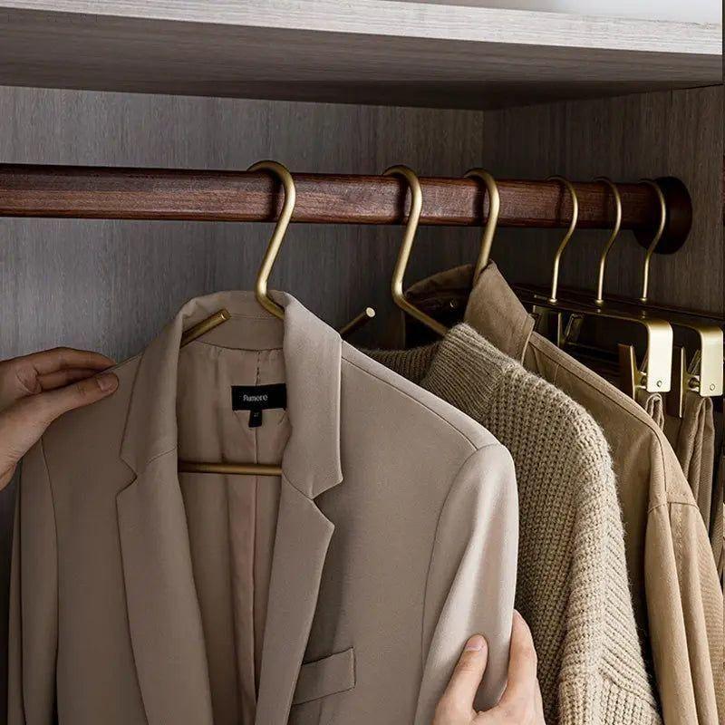 Stylish Metal Hangers for Your Wardrobe (Set of 5)
