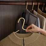 Stylish Metal Hangers for Your Wardrobe (Set of 5)
