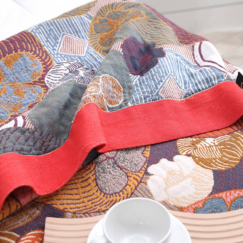 Lively Cotton Reversible Blanket for Summer