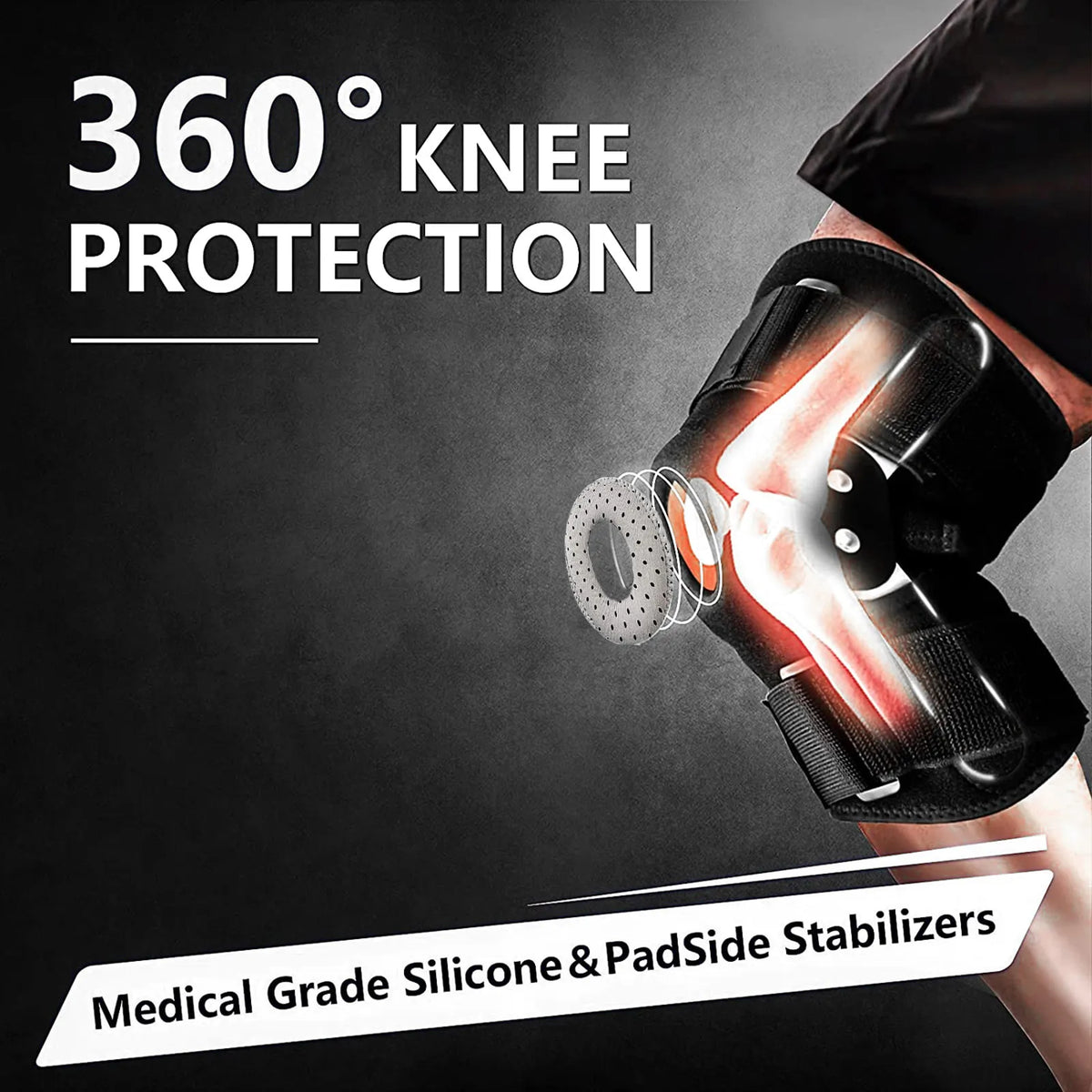 Knee Brace - Adjustable and Articulated - Ideal Support