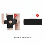 Kniebandage | Verstellbare Riemen | Atmungsaktiv | FlexiKnee