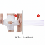 Kniebandage | Verstellbare Riemen | Atmungsaktiv | FlexiKnee