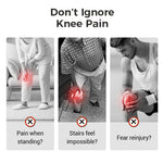 Kniebandage | Verstellbare Riemen | Atmungsaktiv | FlexiKnee